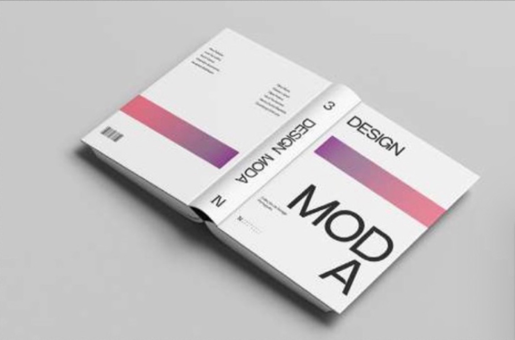 Volume 3, Design Moda, aberto com capa e contracapa